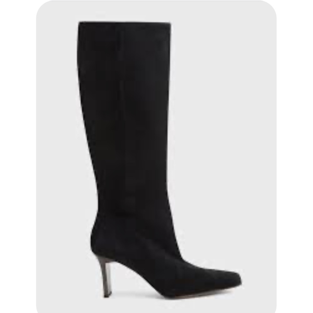 Black Suede Boots, CLERGERIE, New! Size 9.5